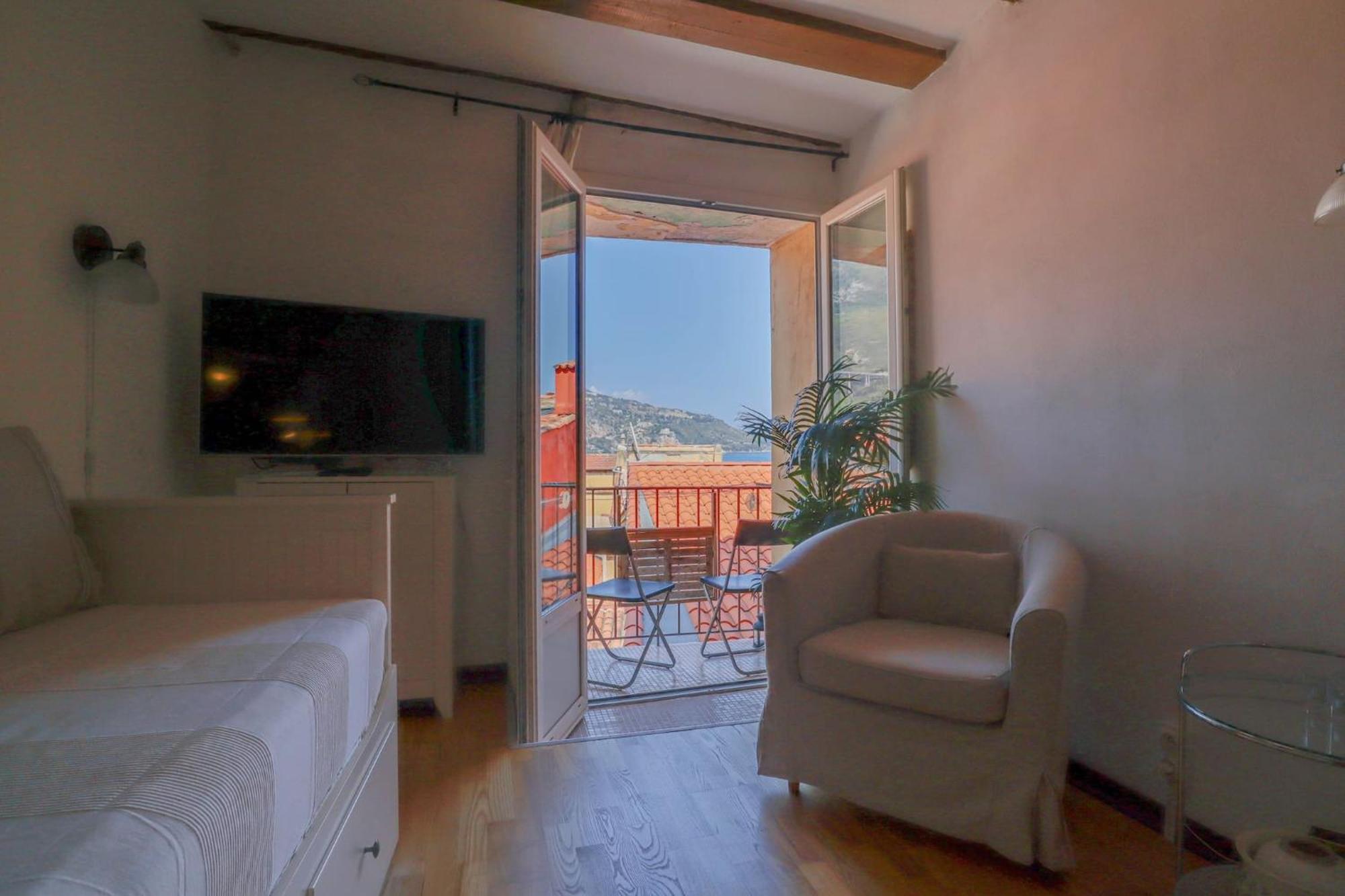 'La Belle Vue Mer' Cozy Appartement, Centre, Plage Menton Dış mekan fotoğraf